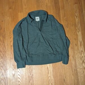 Aerie v neck sweatshirt